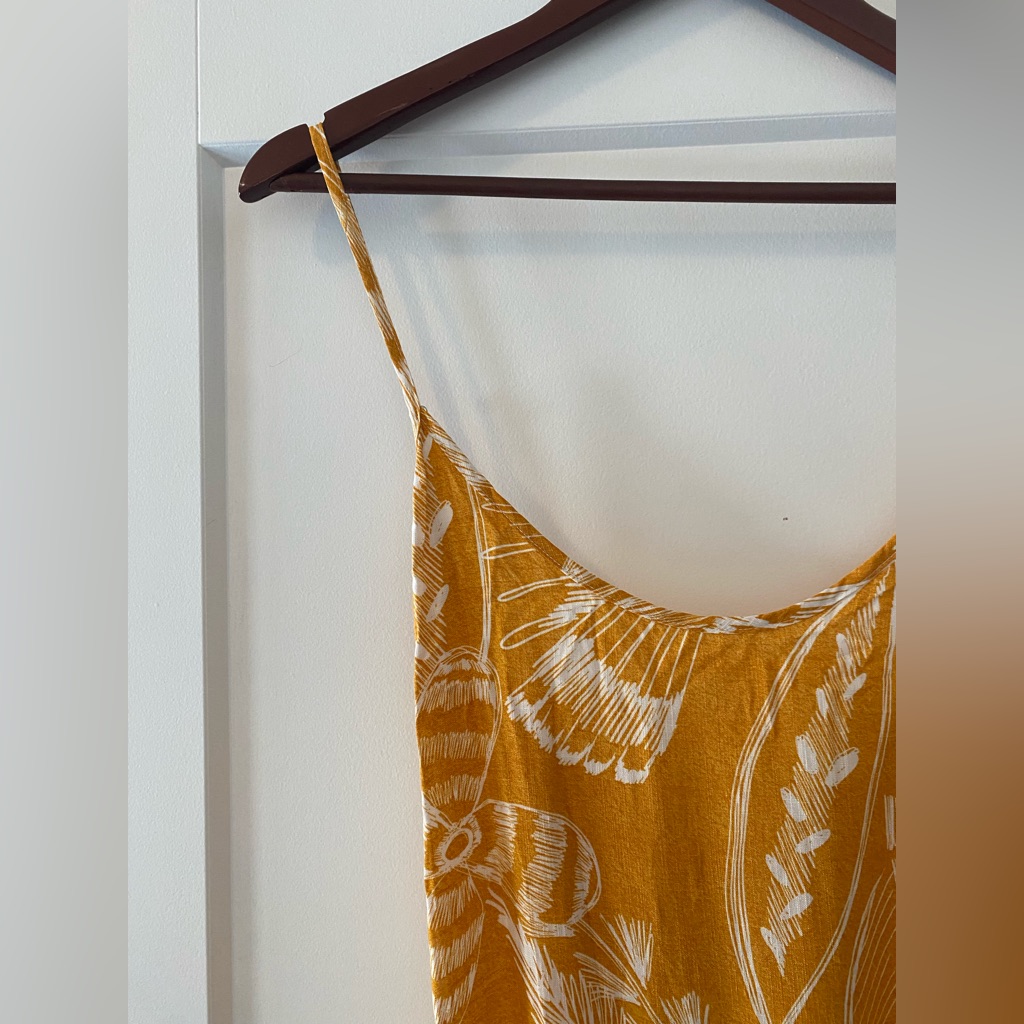 Mustard Patterned Maxi
